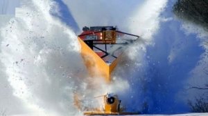 Снегоуборочный поезд - модель