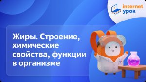 Химия 10 класс. Жиры. Строение, химические свойства, функции в организме