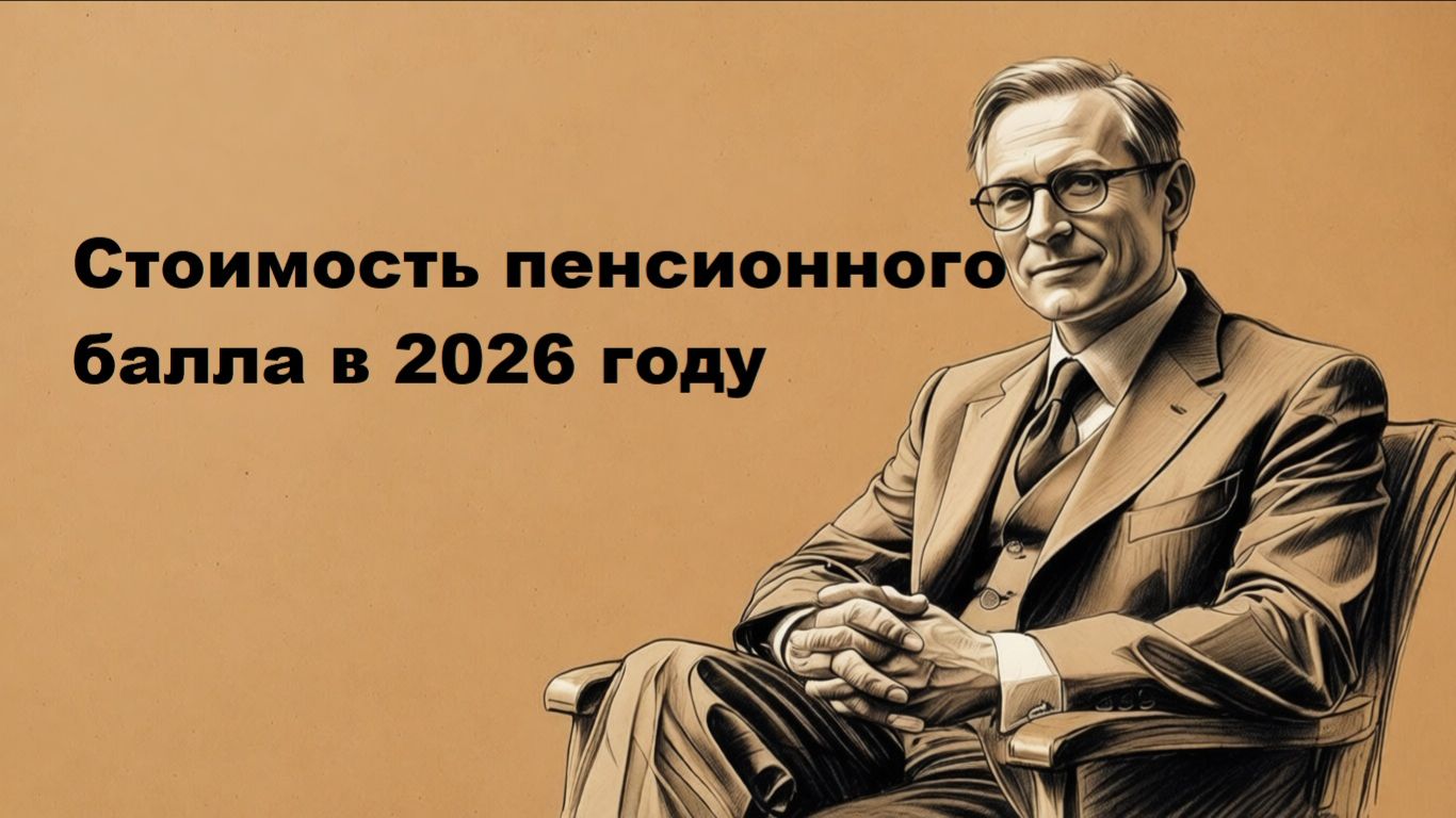 Стоимость пенсионного балла в 2026 году: официальные данные смотреть онлайн