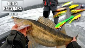 Зимняя рыбалка 2025. ЛУЧШИЕ ЗИМНИЕ ПРИМАНКИ на СУДАКА и ЩУКУ. Подводная съемка.