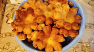 Воздушные пышки «Ромашки»