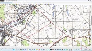 Военная топография отметки координатной сетки внутри карты