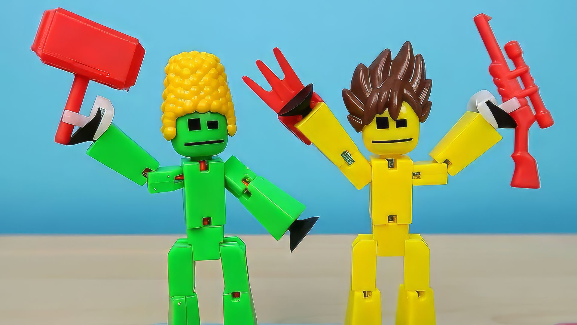 Новые Стикботы Оружие, Парики и Сафари! Распаковка и обзор. alex boyko смотреть онлайн