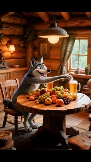 Кот, Лиса 🦊 и Волк 🐺. Доход на таких видео в описании профиля.
#мультик #нейросеть #топ #рек #животн