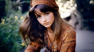 Неземная, красивая женщина