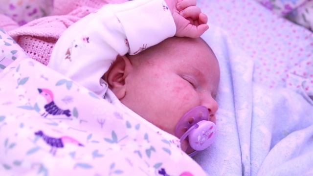 Первый месяц девочки Аксиньи 2019 год