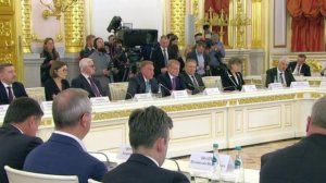 Игорь Шувалов на заседании Совета по стратегическому развитию и нацпроектам