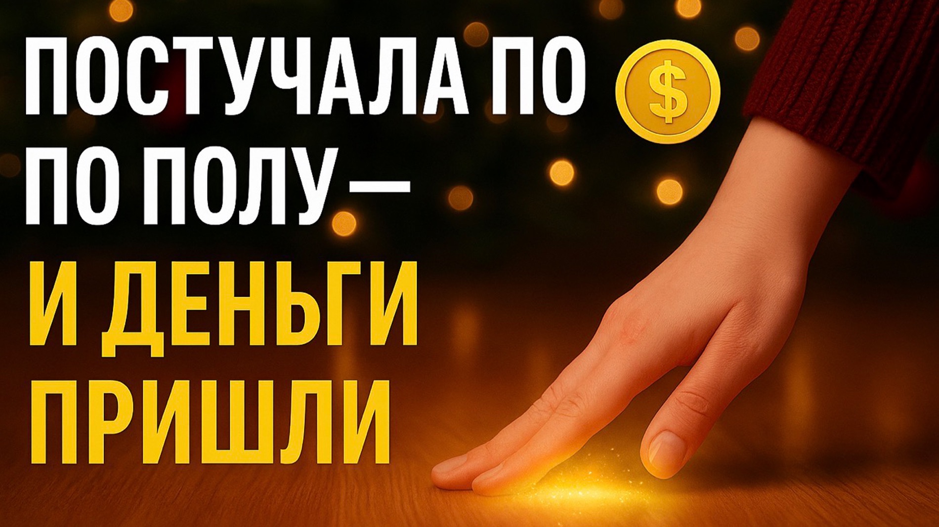 Три стука — и деньги приходят сами! Рабочая новогодняя практика. Новый год 2026