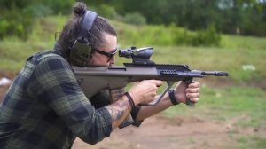 Обзор австрийской винтовки Steyr AUG. Стрельба из AUG.