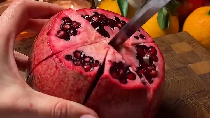 Как быстро очистить ГРАНАТ «Лайфхак»...🎄☑️💯