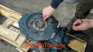 Kubota d1105 +Кпп ваз 2108, плита переходная.