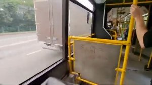 Поездка на легендарном автобусе МАЗ-105.465 № Е 766 РО 13, маршрут 8