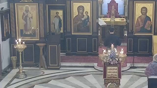 10.12.2025 Божественная Литургия. Среда. Седмица 27-я по Пятидесятнице. смотреть онлайн