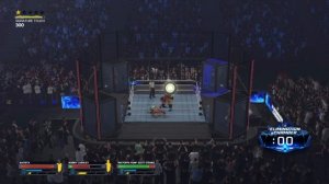 WWE 2K24 HHH vs Bobby Lashley vs Roman Reigns vs Scott Steiner vs Lex Luger vs Batista