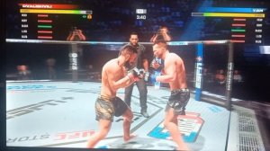 Пётр Ян и Мираб Двалишвили бой в UFC 5