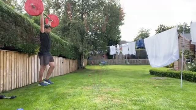 Прогулка со штангой над головой / Overhead Barbell Walk смотреть онлайн