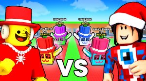 😱БИТВА С SAMMY на ЛАКИ БЛОКАХ в Steal a Brainrot! Фиксай и Сэмми