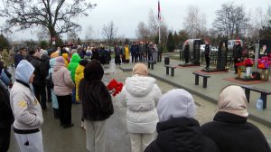 День Героев Отечества в станице Кривянской. Открытие Аллеи Памяти