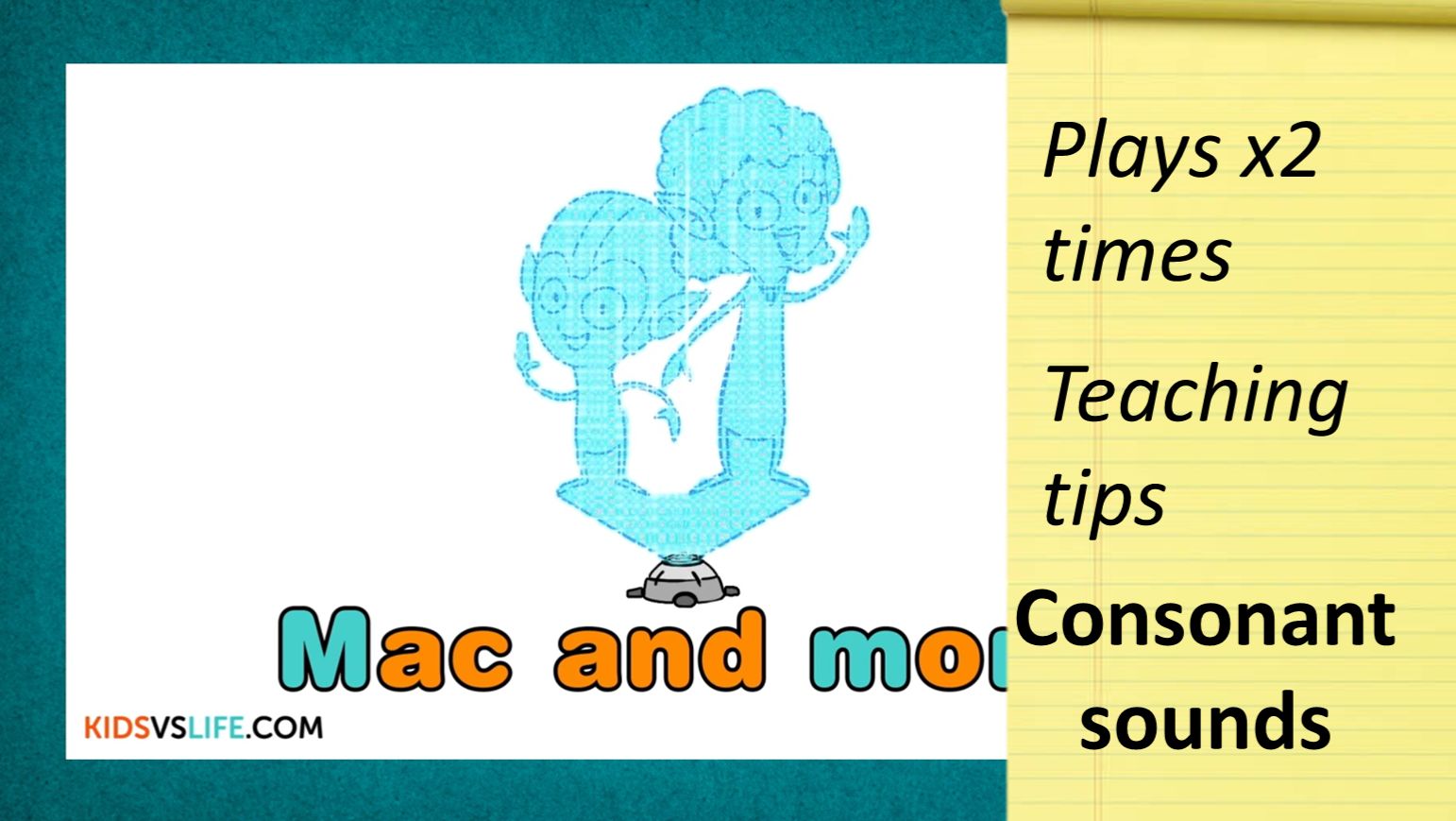 Kids vs Phonics m + teaching tips || Set 2: consonant sounds смотреть онлайн