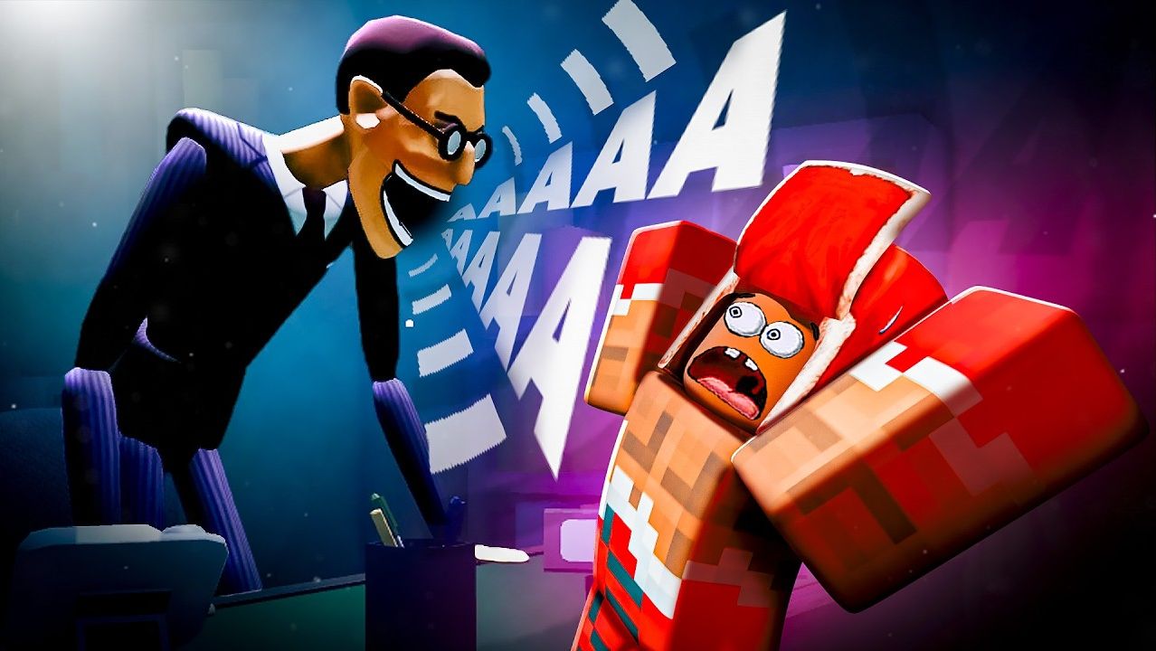 😲СУМАСШЕДШИЙ ПОБЕГ от МЕНЕДЖЕРА в Роблокс! смотреть онлайн