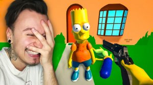 ЗАПРЕЩЁННАЯ ГэТэА ШЕСТЬ про СИМПСОНОВ!! (Simpsons Shoot & Run)