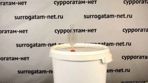 Тест спиртовых белорусских дрожжей с подкормкой из изюма