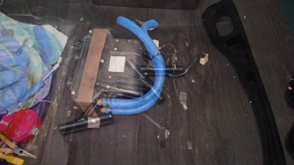 Установка дополнительного отопителя  Lifan Myway