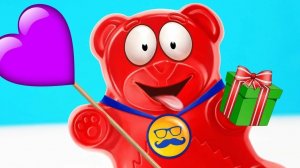 Желейный медведь Валера, Песенка про желейного медведя Валеру