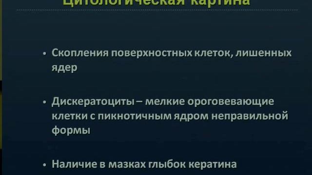 Лейкоплакия шейки матки, ассоциированная с ПВИ