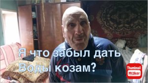 Быть добру. Дед Матвей забыл напоить животных