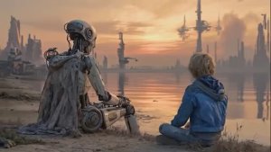 Короткометражка русского автора «Новый Мир». Сделано с помощью ИИ.