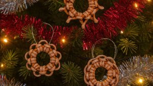 Ёлочные игрушки "Колечки"