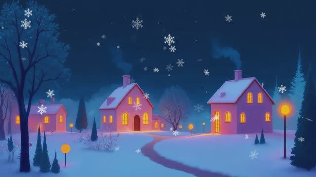 Снег 4К для Монтажа | Футаж Снегопада | Скачать Бесплатно + Альфа-канал смотреть онлайн