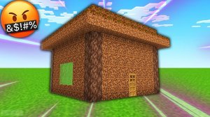 ОТ ТАКИХ ДОМОВ Я ЧУТЬ НЕ УДАЛИЛ МАЙНКРАФТ У СЕБЯ НА КОМПЬЮТЕРЕ!!!