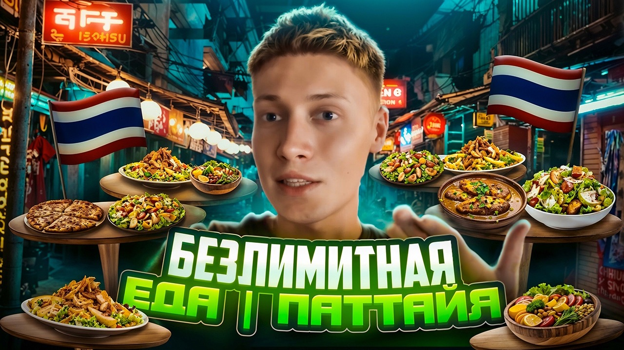 БЕЗЛИМИТНАЯ ЕДА | ПАТТАЙЯ смотреть онлайн
