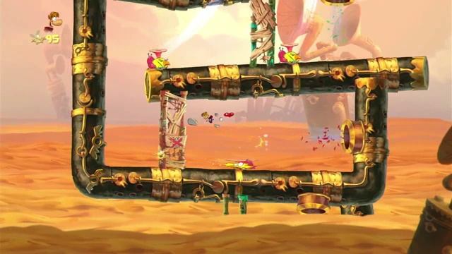 Rayman Origins. Прохождение. Часть 2