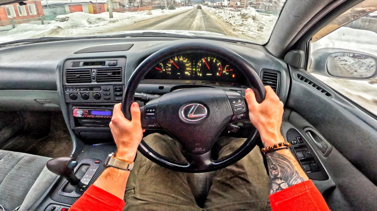 1994 Lexus GS300 3.0 AT - POV ТЕСТ-ДРАЙВ смотреть онлайн