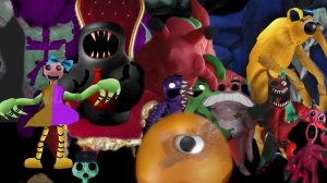 Всё прохождение фанатской версии игры "Детский сад банбана 8 анти дьявол "