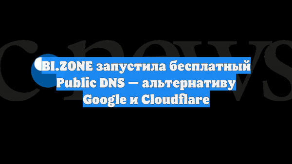 BI.ZONE запустила бесплатный Public DNS — альтернативу Google и Cloudflare