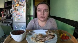 Плов с говядиной, соленье #еда#вкусно#домашняя еда