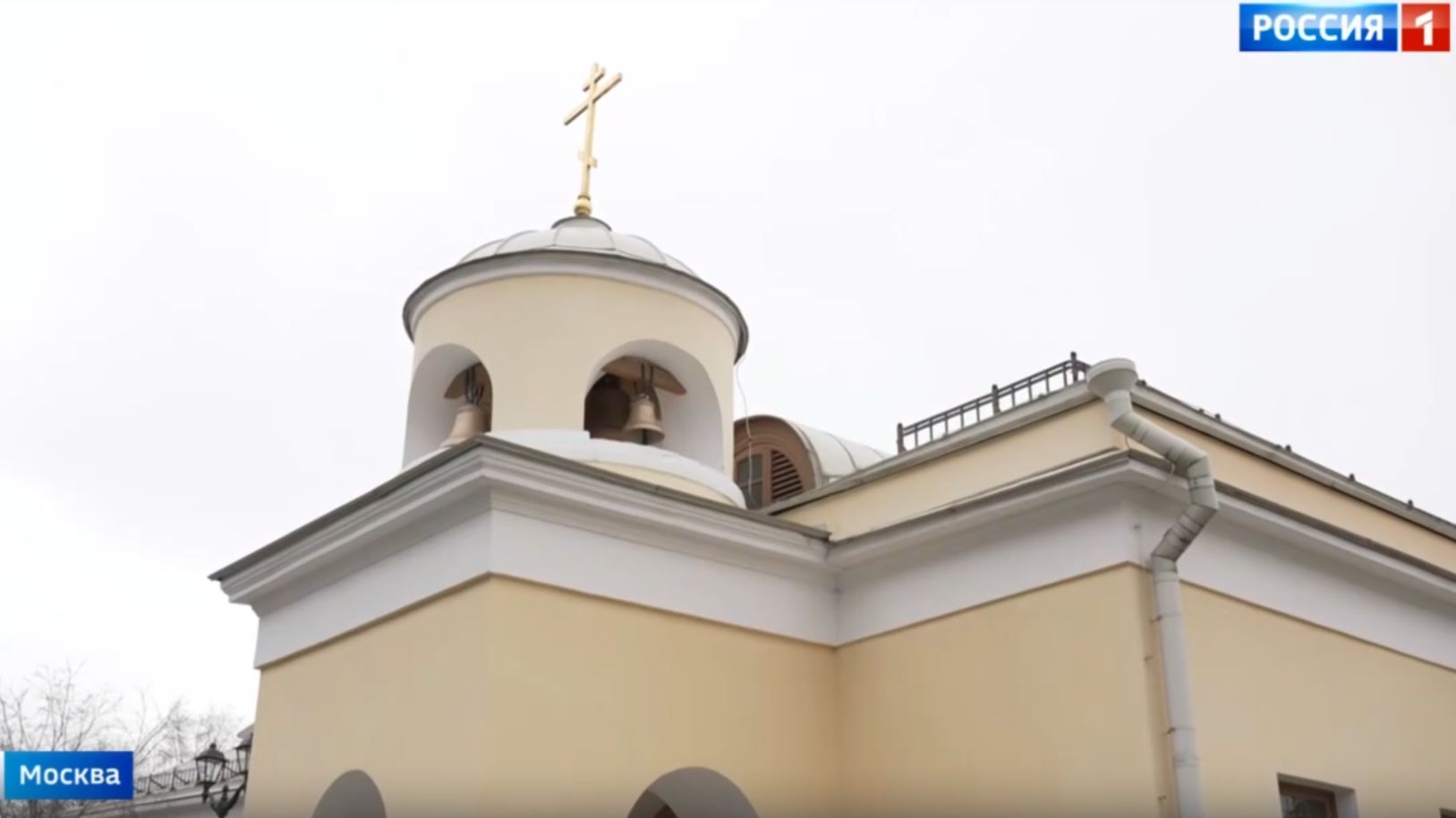 10.12.2025. В храме Благоверного князя Александра Невского при МГД впервые зазвонили колокола смотреть онлайн