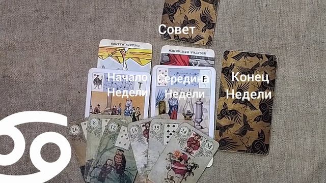 РАК ♋ Таро-прогноз на неделю с 15 по 21 декабря смотреть онлайн