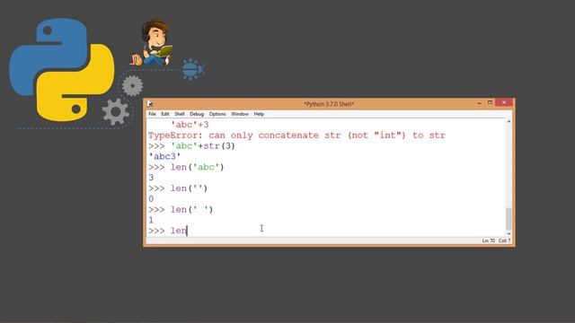 9 Cтроки и операции над ними Python смотреть онлайн