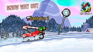 СНЕЖНЫЙ КОМ новое СОБЫТИЕ Хилл Климб Рейсинг 2 прохождение мультик игры машинки видео для детей