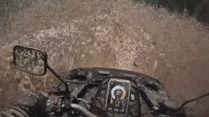 Утопили квадроциклы Benda Redstone550 и Redstone550r2 в болотах Мещеры.