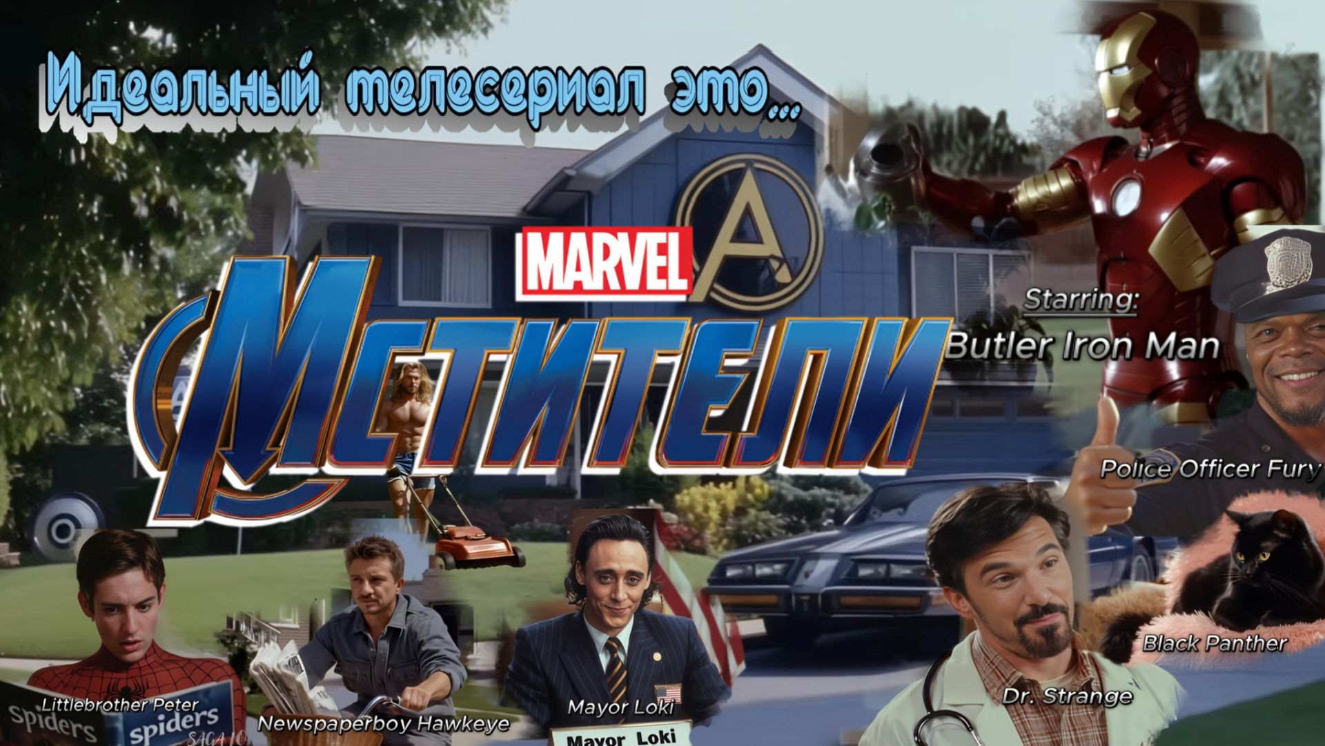 Идеальный телесериал это... «Мстители» смотреть онлайн