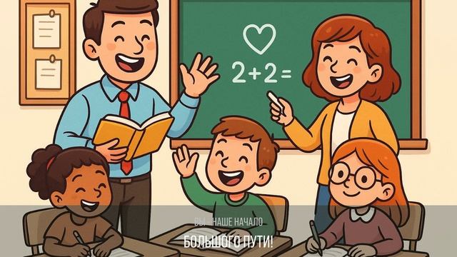 Учитель - начало большого пути! Слова в песне мои, Яна Гороженко, музыка и поёт ИИ.