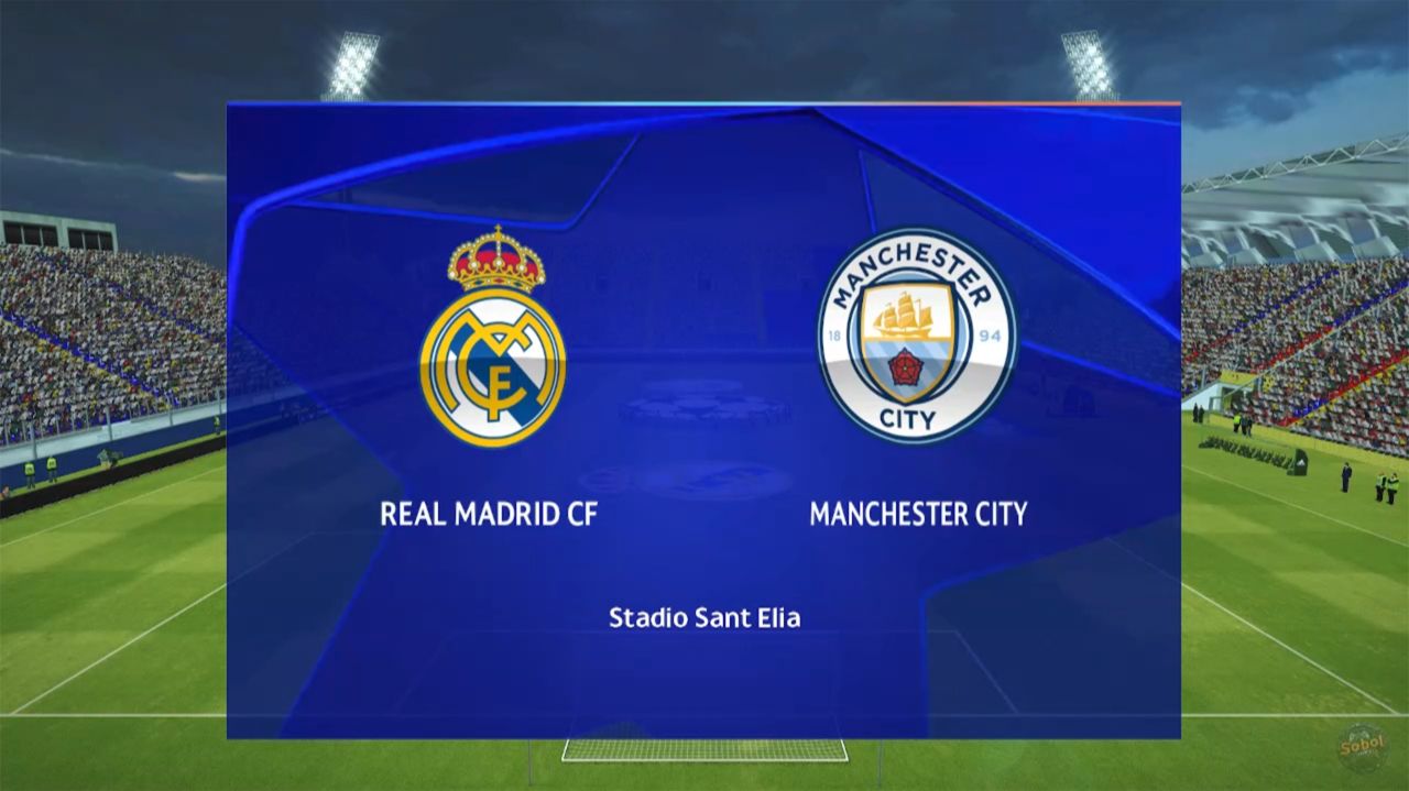 Футбол. Лига Чемпионов. Реал Мадрид - Манчестер Сити. Обзор матча [PES 2017] смотреть онлайн