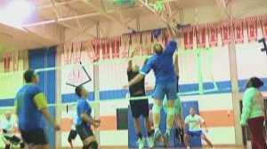 Волейбол !!! Дядя Боря Советский Союз в Скарборо лиге в Торонто  Канада