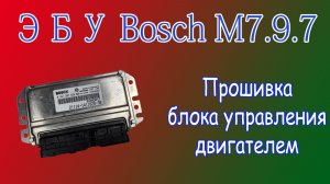Прошивка ЭБУ Bosch M7.9.7